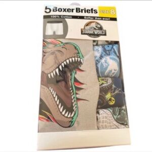 Boys Sz 8 Jurassic World Boxer Briefs